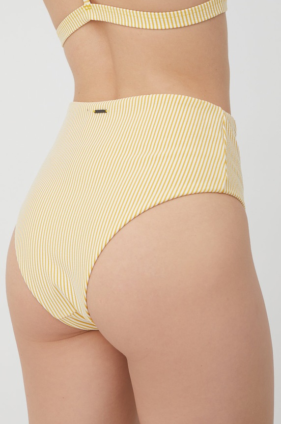Odzież Superdry figi kąpielowe W3010165A.07K żółty