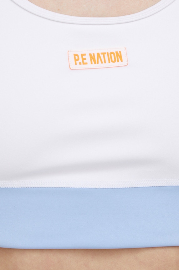 P.E Nation biustonosz sportowy Gravity 22PE1C112 biały