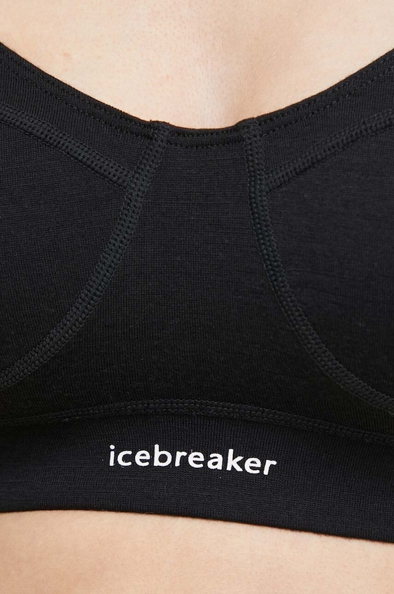 Ισοθερμικά εσώρουχα Icebreaker Queens Clasp IB0A59HR001 μαύρο
