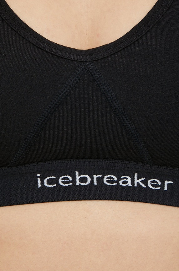 Funkcionalno donje rublje Icebreaker Sprite Racerback Bra crna IB103020001