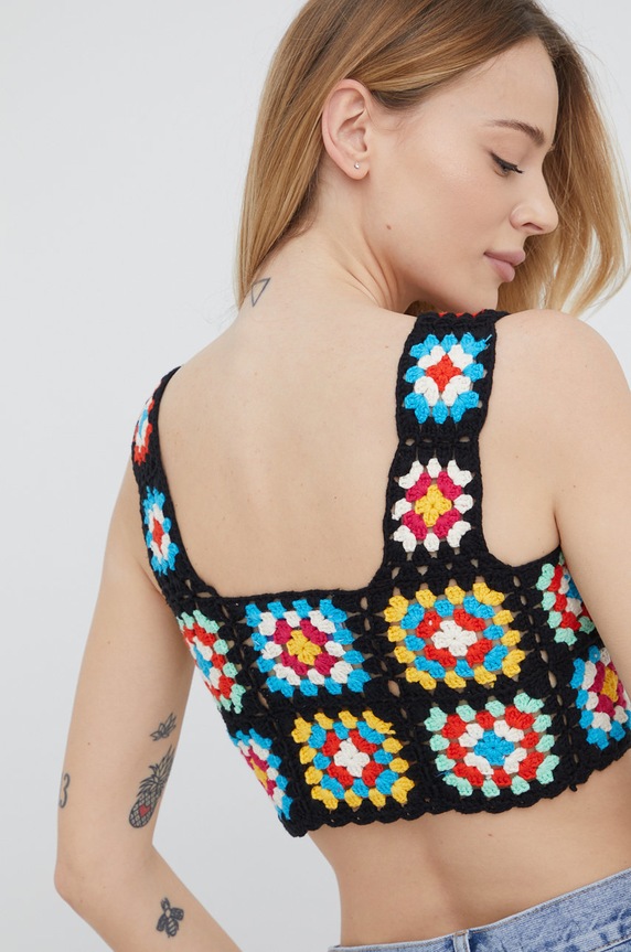 MC2 Saint Barth top bawełniany HLMA002 multicolor SS22