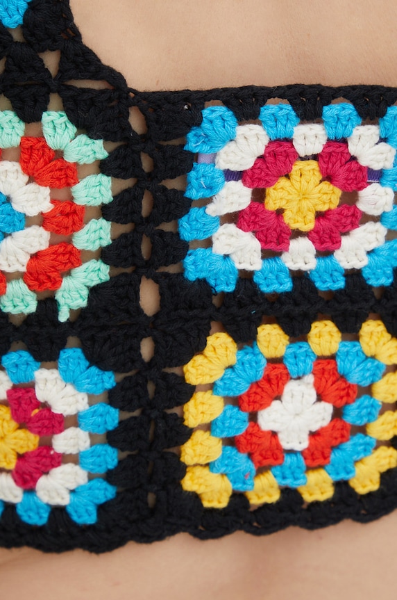 MC2 Saint Barth top bawełniany multicolor HLMA002