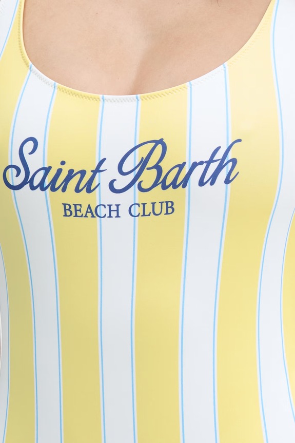 MC2 Saint Barth strój kąpielowy jednoczęściowy damski żółty LOR0001