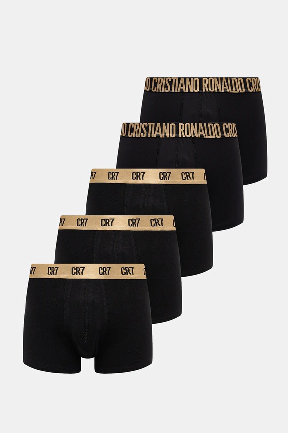 Bokserice CR7 Cristiano Ronaldo (5-pack) print crna 8123.49.2900