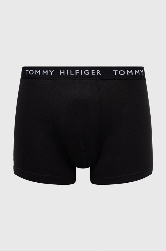 Tommy Hilfiger boxeralsó (3 db) nyomtatásos fekete UM0UM02204.PPYY