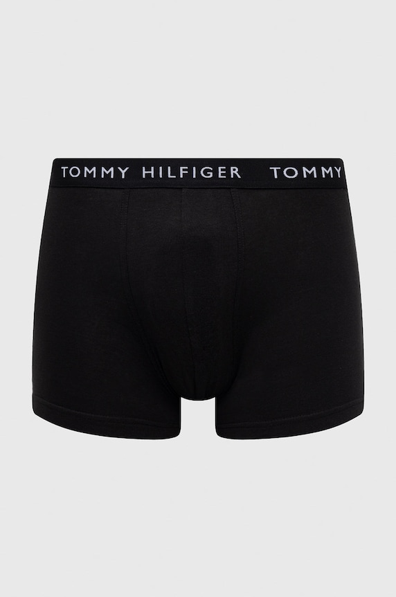 Tommy Hilfiger boxeralsó (3 db) nyomtatásos fekete UM0UM02204.PPYY