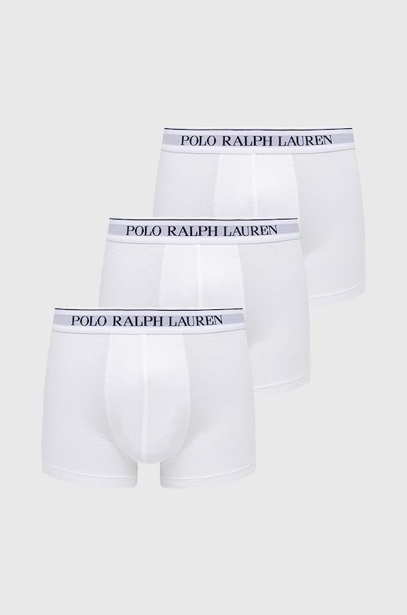 Polo Ralph Lauren boxer maglia bianco 714835885001