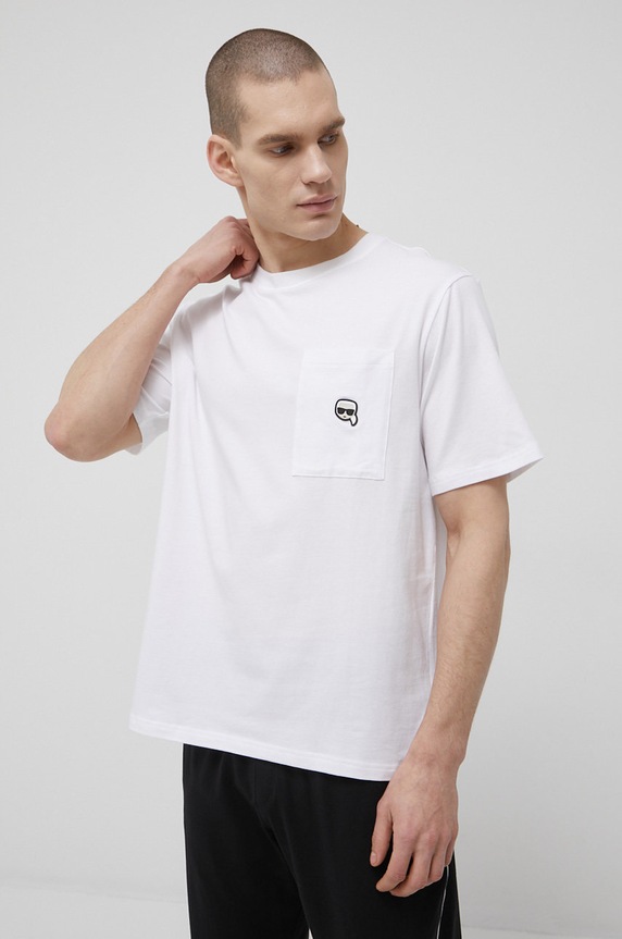 Pyžamo Karl Lagerfeld 220M2139 černá SS22