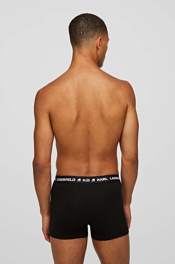 Ρούχα Μποξεράκια Karl Lagerfeld 220M2125 μαύρο