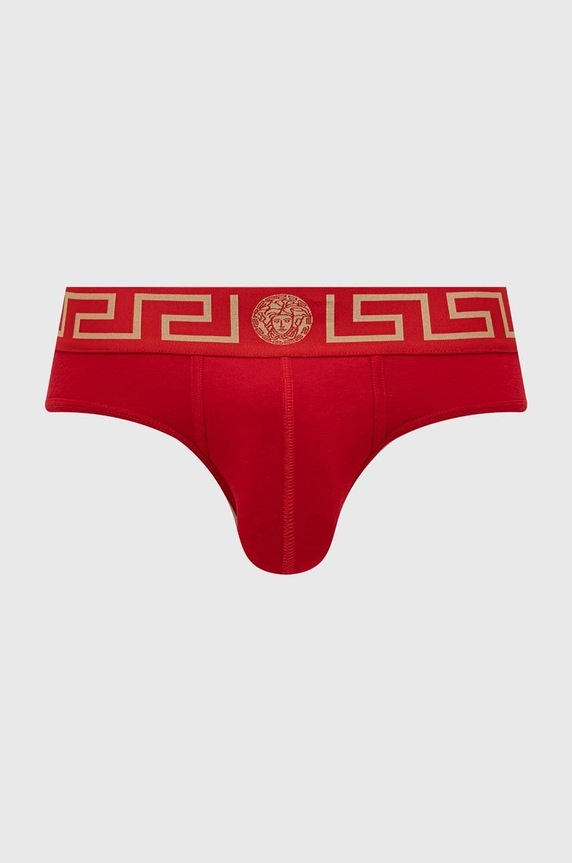 Versace slipy dzianina czerwony AU10027