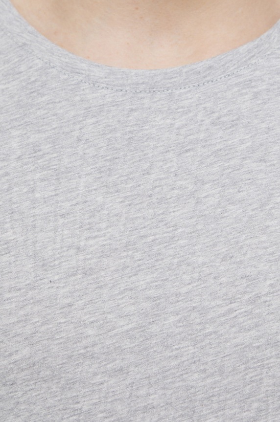 United Colors of Benetton pamut pizsama felső 3BVG2M271.501 szürke