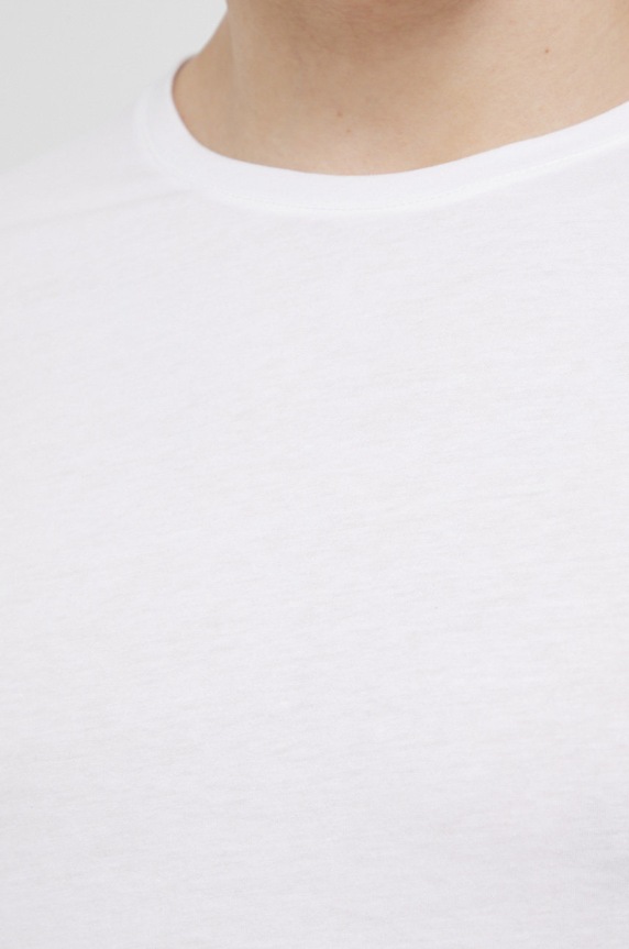 United Colors of Benetton pamut pizsama felső fehér 3BVG2M271.101