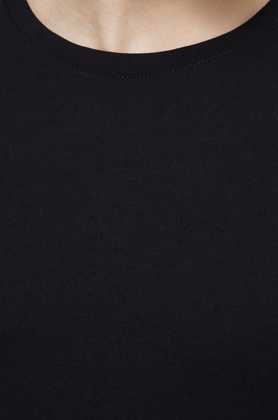 United Colors of Benetton tricou de pijama negru 3BVG2M271.100