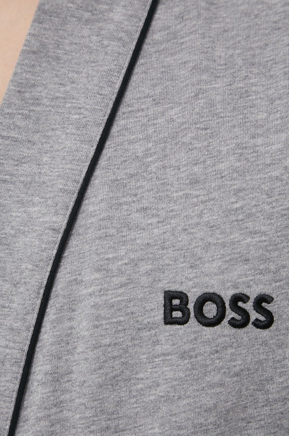 BOSS szlafrok bawełniany 50469624 50469624 szary