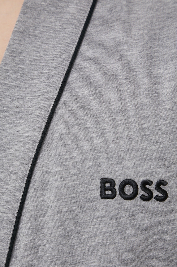 BOSS szlafrok bawełniany 50469624 50469624 szary