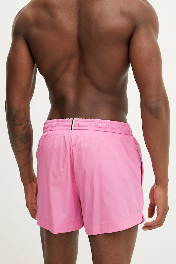 Abbigliamento BOSS Pantaloncini da bagno da uomo Mooneye 50469280 rosa