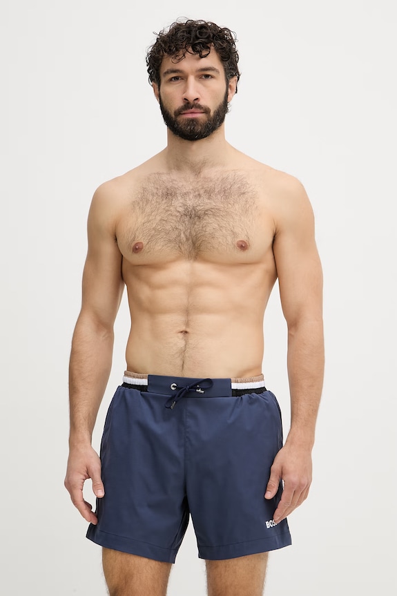 BOSS pantaloni scurți de baie pentru bărbați bleumarin 50469324