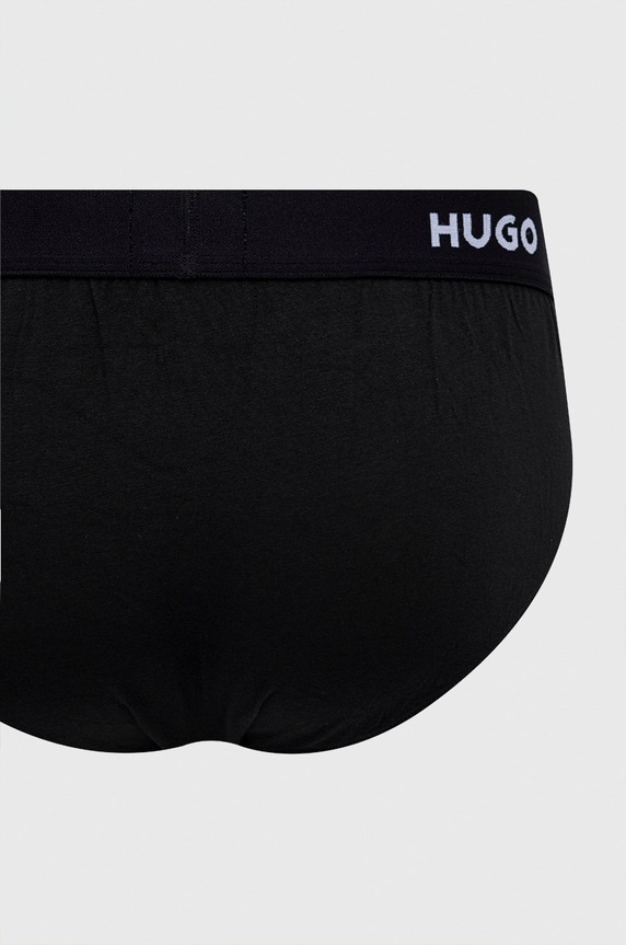 Odzież HUGO slipy (3-pack) HIPBRIEF TRIPLETPACK 50469763 czarny
