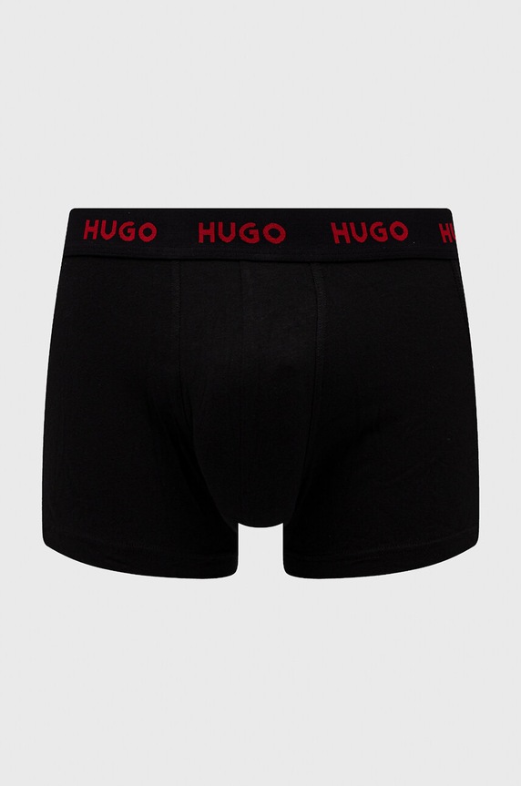 Odzież HUGO bokserki 3-pack 50469766 czarny