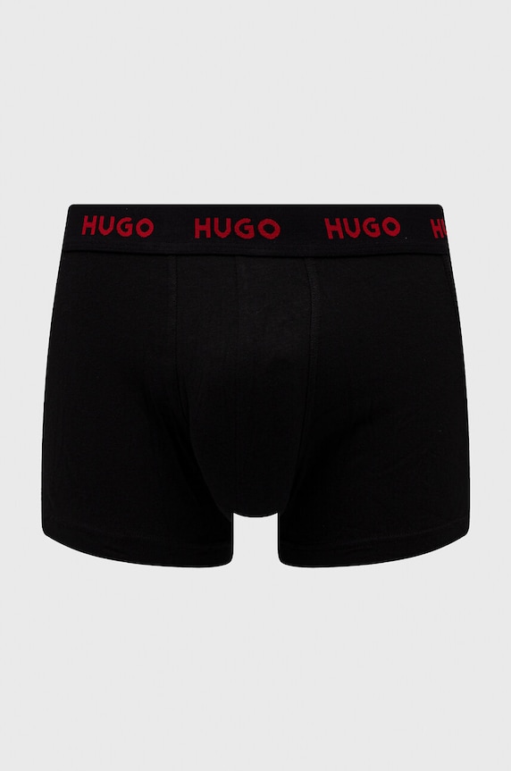Odzież HUGO bokserki 3-pack 50469766 czarny