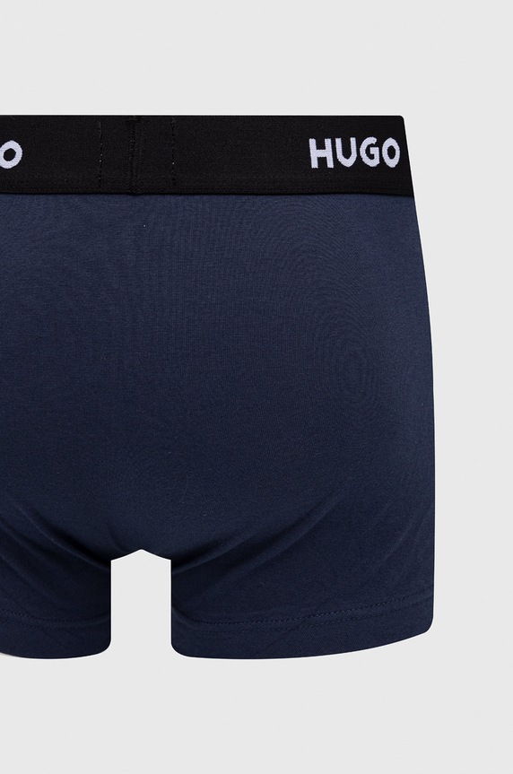 HUGO bokserki (3-pack) TRUNK TRIPLET PACK 50469786 granatowy AA00
