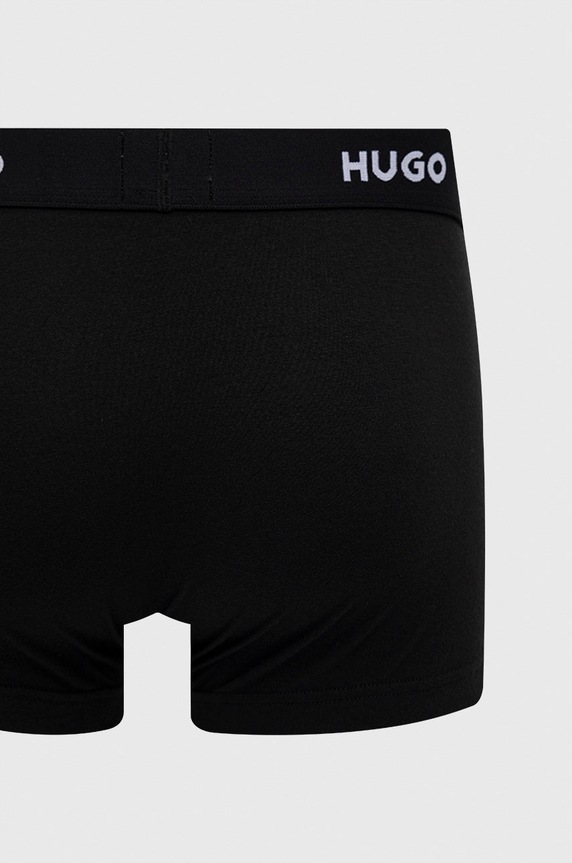 Oblečenie Boxerky HUGO (3-pak) TRUNK TRIPLET PACK 50469786 čierna