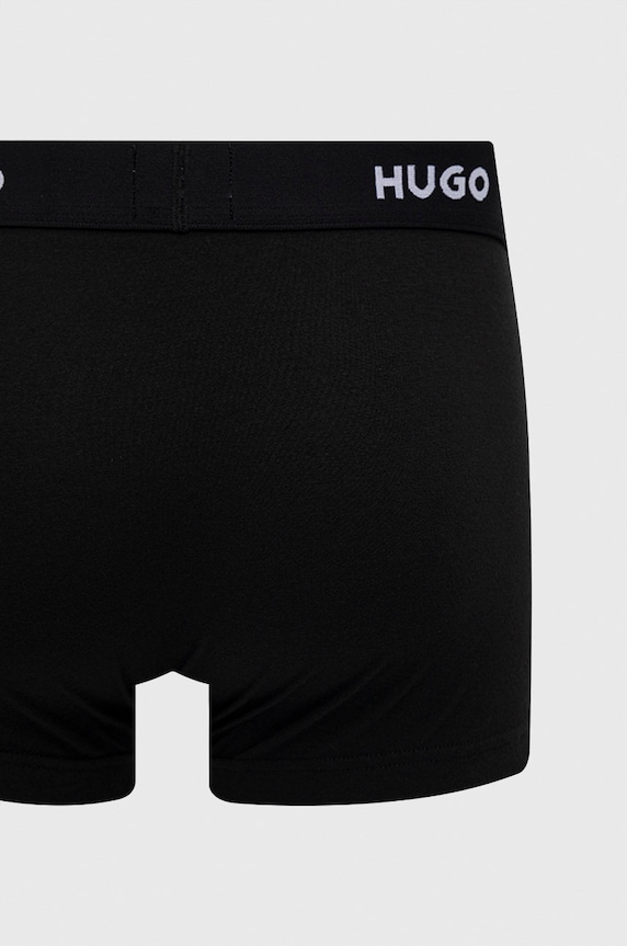 Oblečenie Boxerky HUGO (3-pak) TRUNK TRIPLET PACK 50469786 čierna