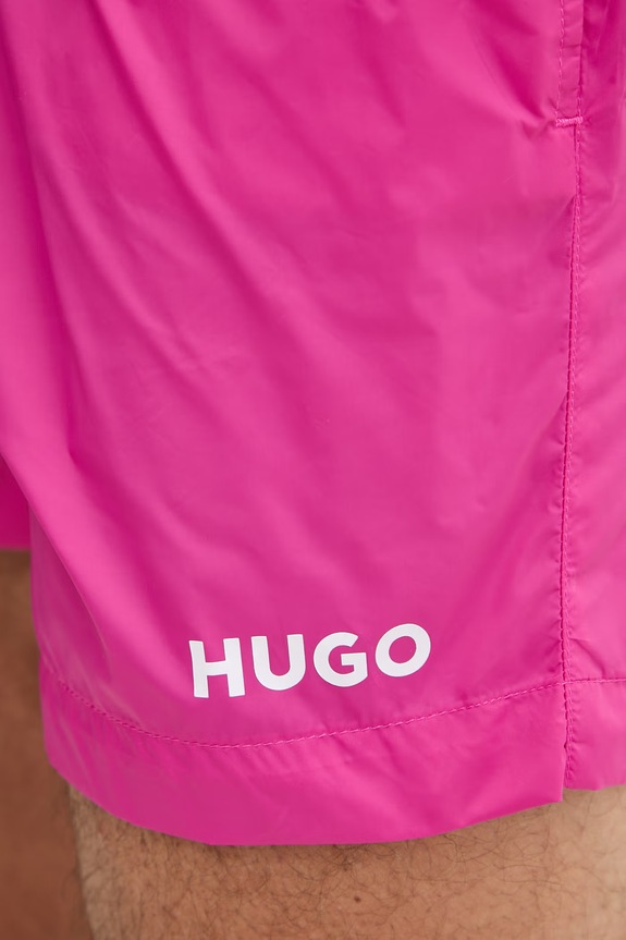 HUGO plavecké šortky pánske HAITI ružová 50469312