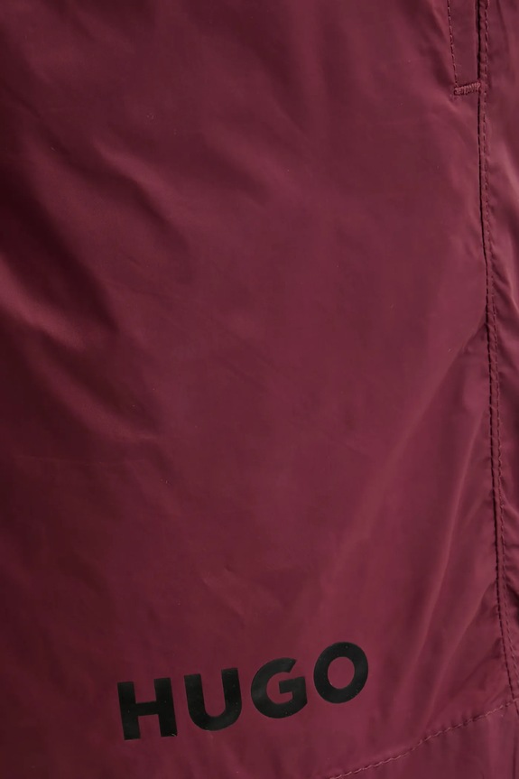HUGO Pantaloni scurți de baie bărbați HAITI burgundia 50469312