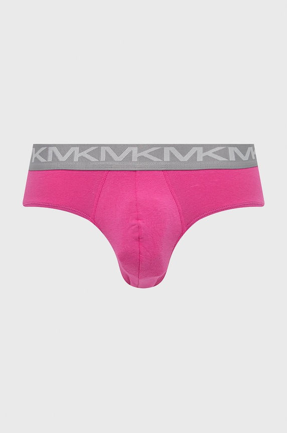 Spodní prádlo MICHAEL Michael Kors (3-pack) růžová 6S21L10033