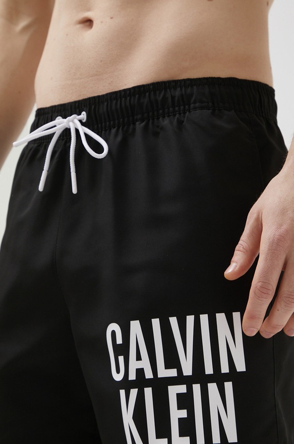 Calvin Klein fürdőnadrág fekete KM0KM00739.PPYY
