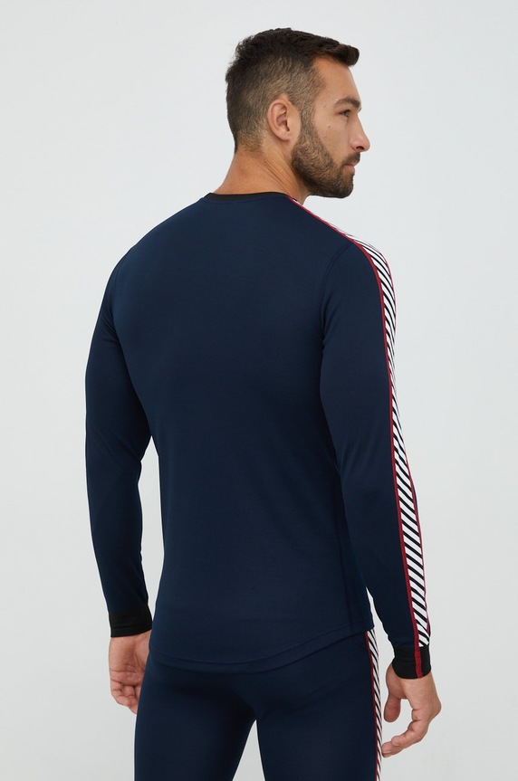 Ρούχα Ισοθερμικό μακρυμάνικο Helly Hansen 48800 σκούρο μπλε