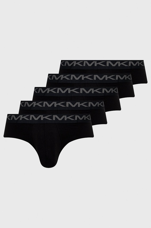 Michael Kors slipy (5-pack) bawełna czarny 6BR1L10035