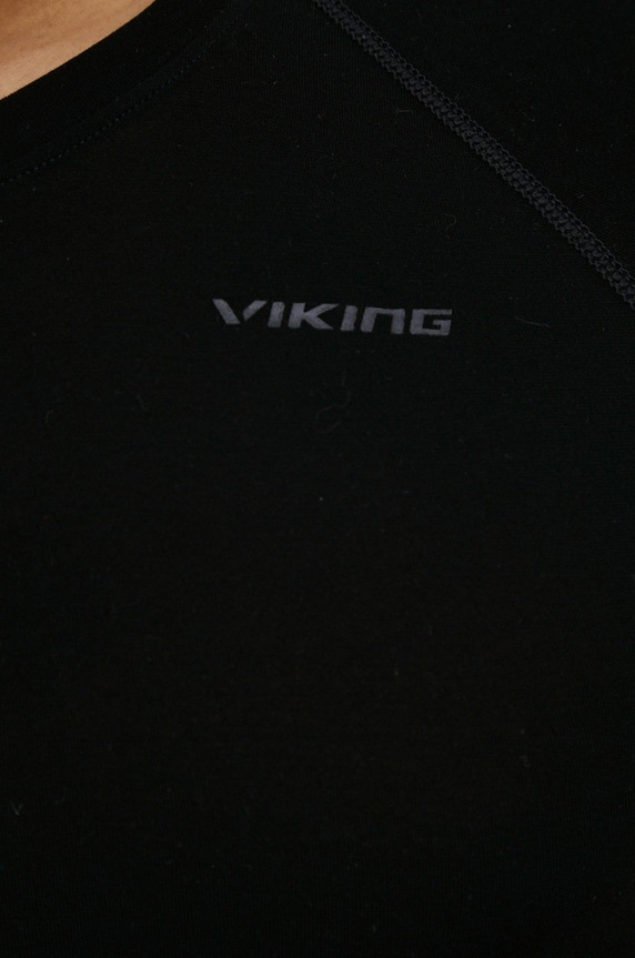 Viking T-shirt funkcyjny Bamboo Lockness czarny 500.24.7890