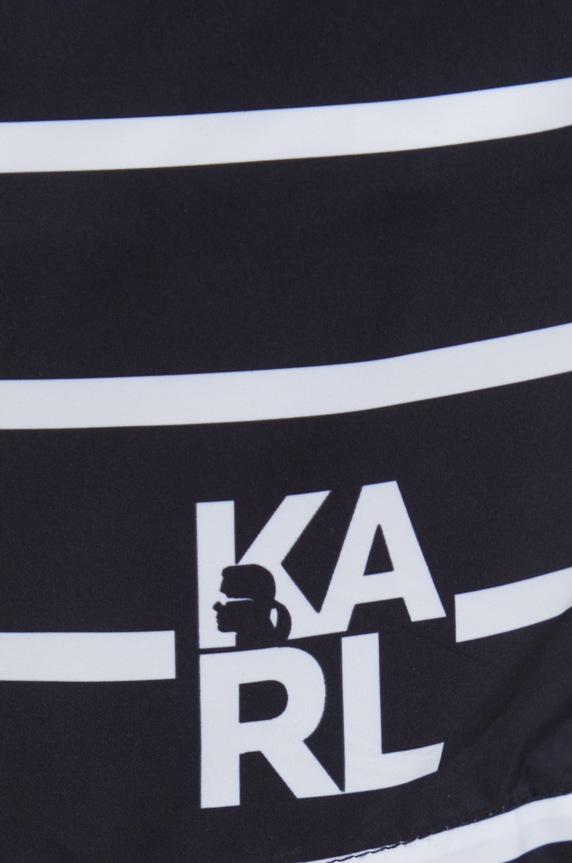 Karl Lagerfeld szorty kąpielowe KL22MBM04 czarny KL22MBM04