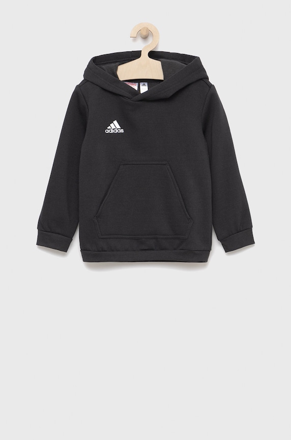 adidas Performance bluza dziecięca H57516 z kapturem czarny H57516