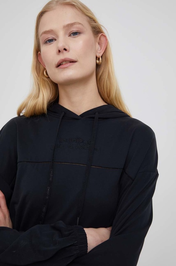 Desigual felső sima fekete 22SWSK26