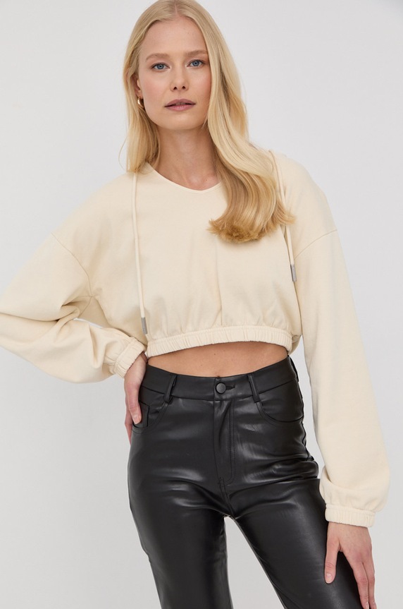 Young Poets Society bluza bawełniana 106932 bawełna beżowy 106932