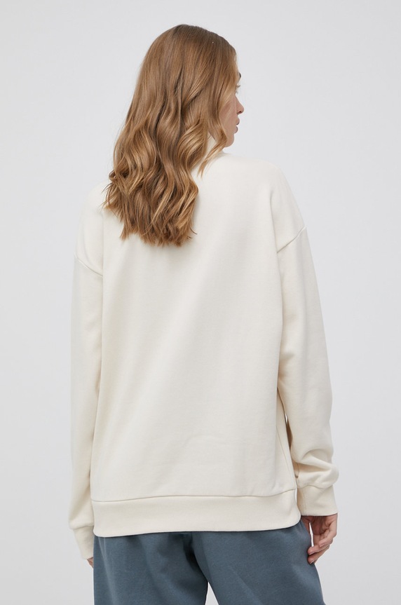 Odzież adidas bluza bawełniana HD1786 HD1786 beżowy