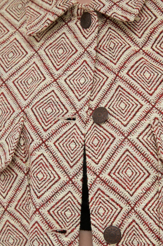 Samsoe Samsoe kurtka F22100068 zielony SS22