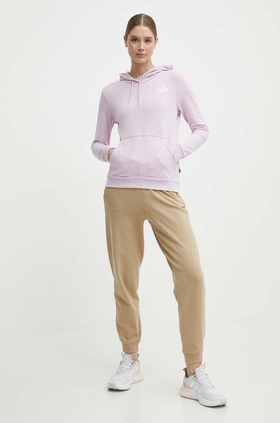 Puma bluza 848332 fioletowy SS24