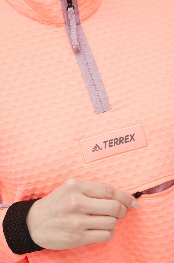 Sportovní mikina adidas TERREX Hike H51468 H51468 růžová