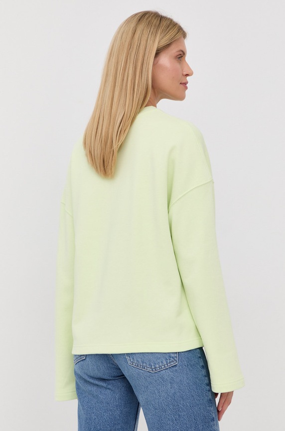 Odzież Chiara Ferragni bluza bawełniana 72CBIT06 zielony