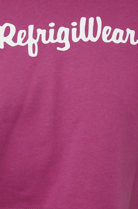 Bavlněná mikina RefrigiWear R05200.FH9122 růžová