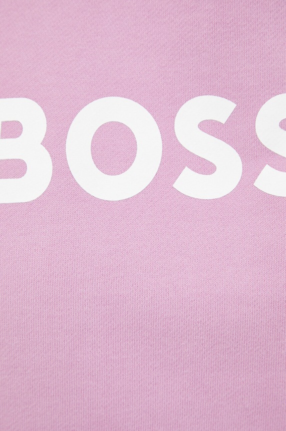 BOSS felpa in cotone 50468367 rosa
