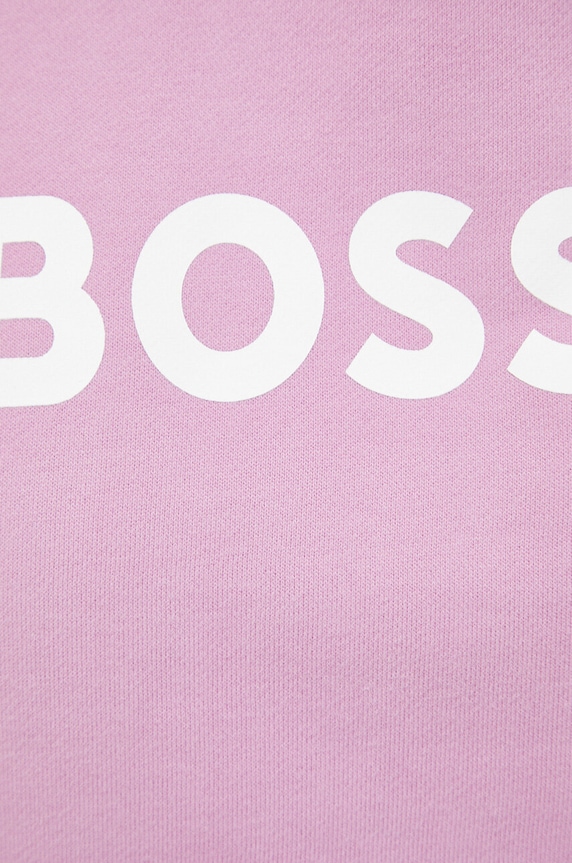 BOSS felpa in cotone 50468367 rosa