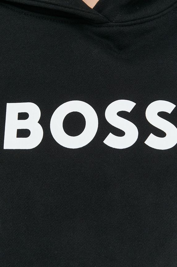 BOSS felpa in cotone 50468367 nero