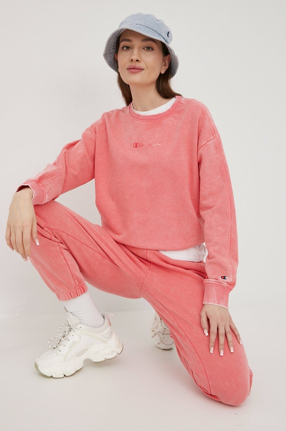 Mikina Champion 114942 růžová SS22