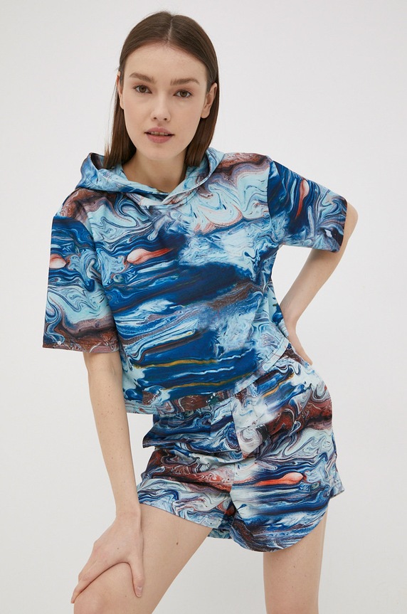 Fila bluza z elastanem multicolor FAW0090