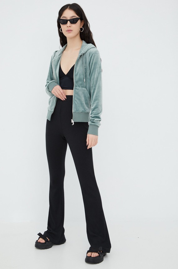 Mikina Juicy Couture JCAP176.162 zelená SS24
